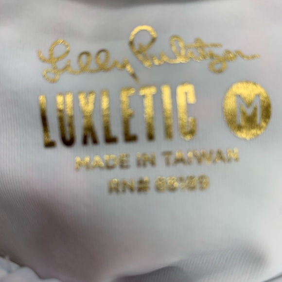 Lilly Pulitzer luxletic Meryl racer back top NWT size Medium - Picture 3 of 10